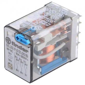 Miniature industrial relay 12VDC 55.33.9.012.0010